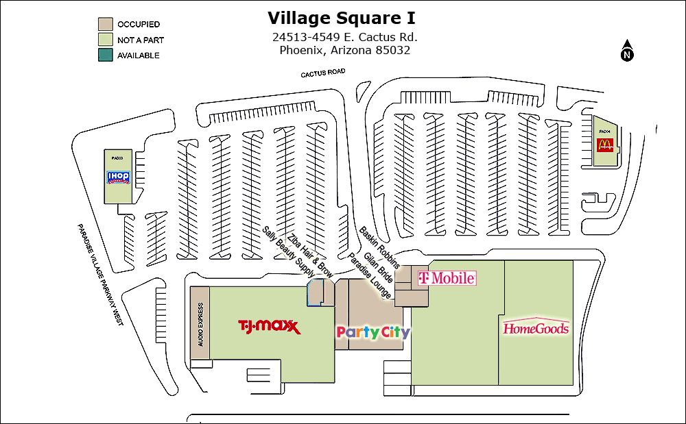 Village Square I Map